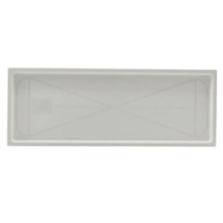 Podstawka pod suszarkę 50x19cm biała twarda