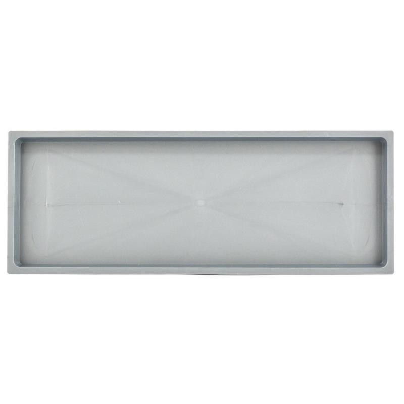 Podstawka pod suszarkę 50x19cm srebrna