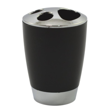 Kubek na szczoteczki Ravello czarny