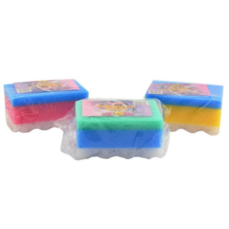 Gąbka kąpielowa masaż Szok mix