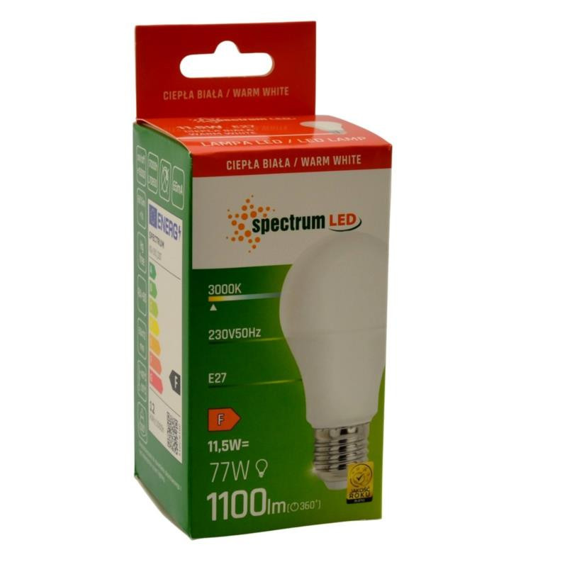 Żarówka LED E27 11,5W 1050lm Spectrum