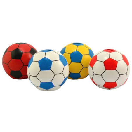 Skarbonka ceramiczna Piłka h:16cm 457 mix