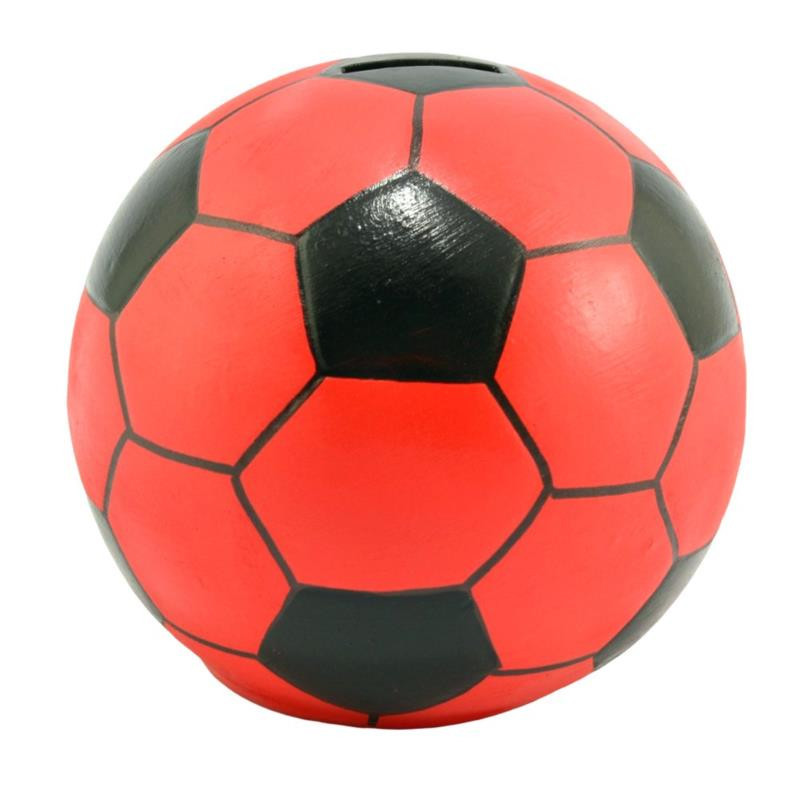 Skarbonka ceramiczna Piłka h:16cm 457 mix