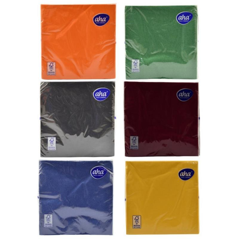 Serwetki 33x33 AHA Intensywna mix