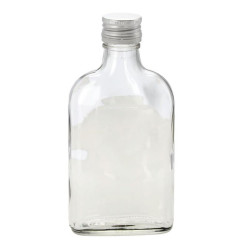 Butelka piersiówka z zakrętką 200ml 4405