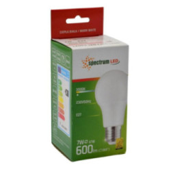 Żarówka LED E27 7W 500lm Spectrum ciepła biała