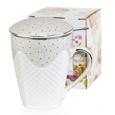 Kubek zaparzacz 430ml Valentina 13019 mix