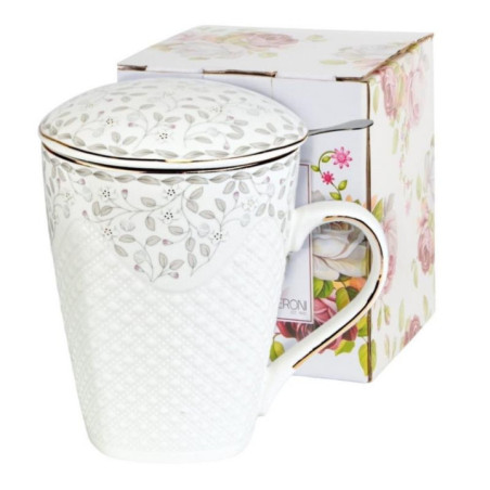 Kubek zaparzacz 430ml Valentina 13019 mix