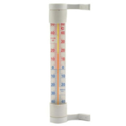 Termometr zaokienny duży plastikowy TZDUF 2