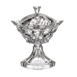 Bomboniera kryształ Bohemia Samba 25cm na nodze