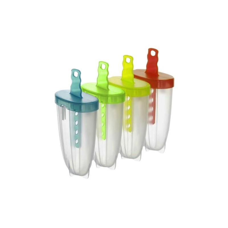 Formy plastikowa do lodów na patyku Wave 4szt