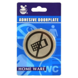 Tabliczka zakaz używania telefonu 7cm