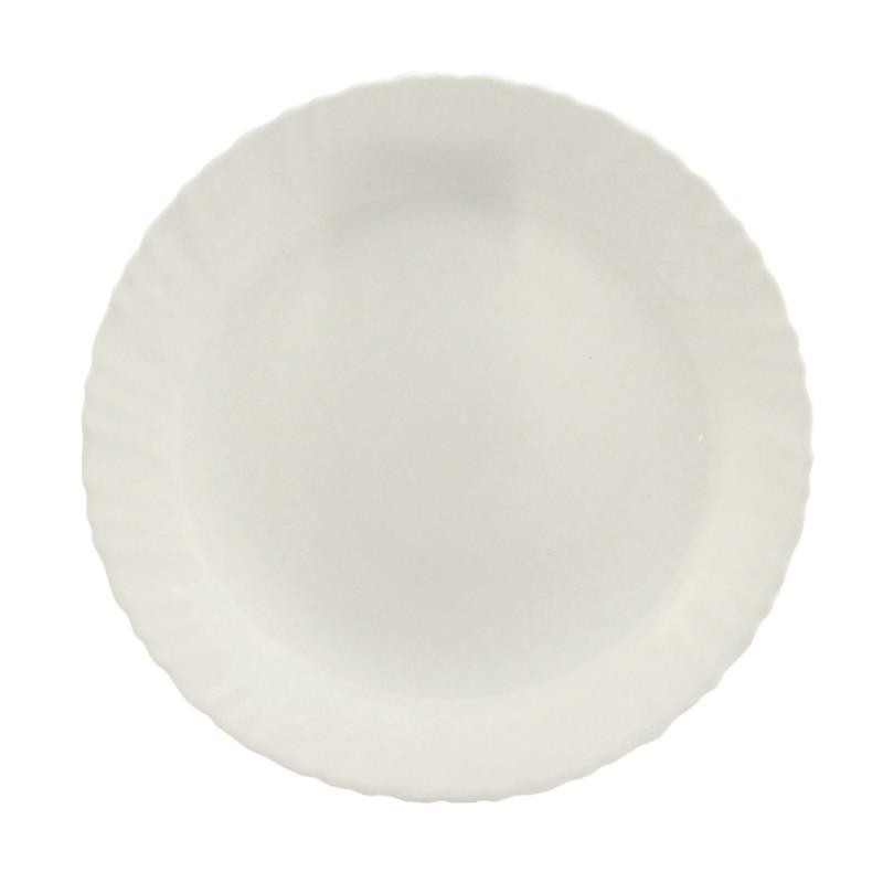 Talerz Opal płytki 25cm biały