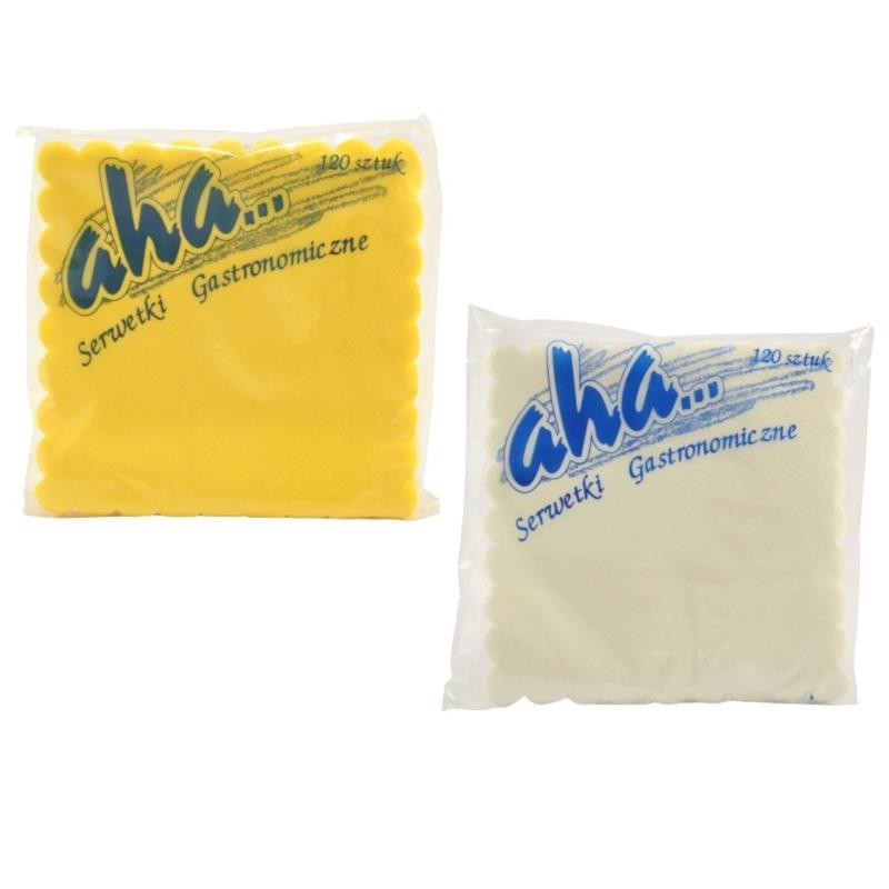 Serwetki 15x15cm gastronomiczne 120 sztuk mix