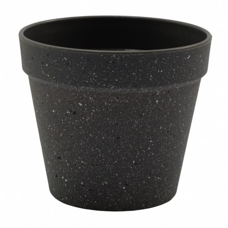 Doniczka plastikowa granitowa 10,5x12cm MRY5844