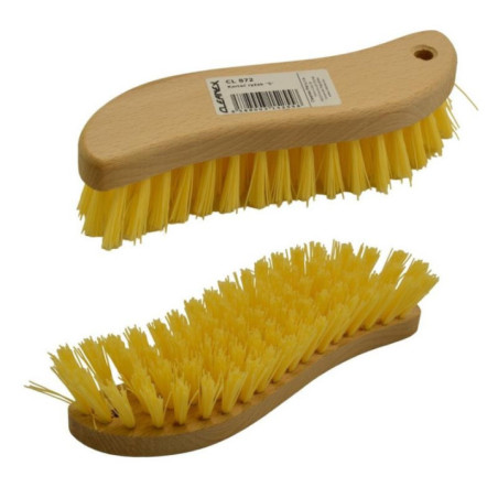 Szczotka drewniana szorówka ręczna "S" A 02-092