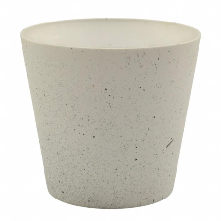 Doniczka plastikowa marmurek 18,5x17cm MRY5850