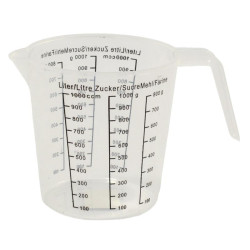 Dzbanek plastikowy 1,0L z miarką MR1625