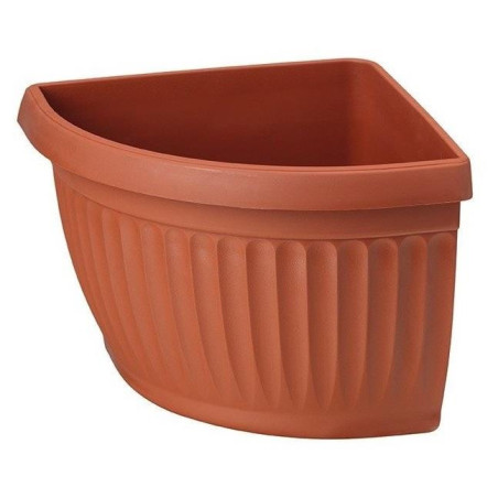 Doniczka Dona narożna h:22cm terrakota
