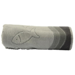 Ręcznik Flora Ocean 70x140 popielaty 2