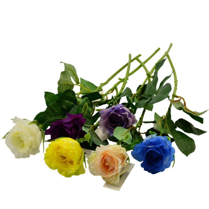 Kwiat sztuczny Róża 48cm 07.1109 mix