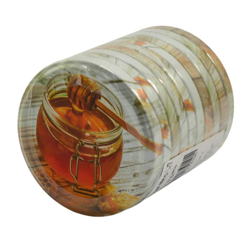 Zakrętki 10szt fi 82 6z miód MD02