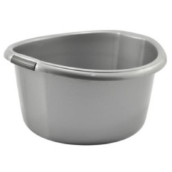 Miska plastikowa Solidna 20L srebrna