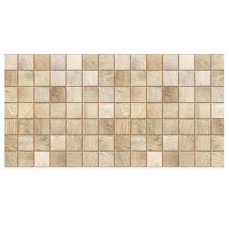 Panel PVC 98x48cm kafelki drewno 13961