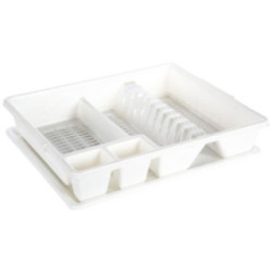 Suszarka do naczyń plastikowa Classic biały