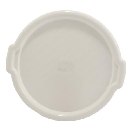 Taca plastikowa 34cm okrągła biała