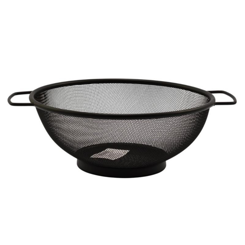 Sitko 22cm nierdzewne czarne 697-3