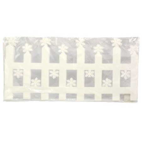 Dekoracja bożonarodzeniowa 2szt płotek