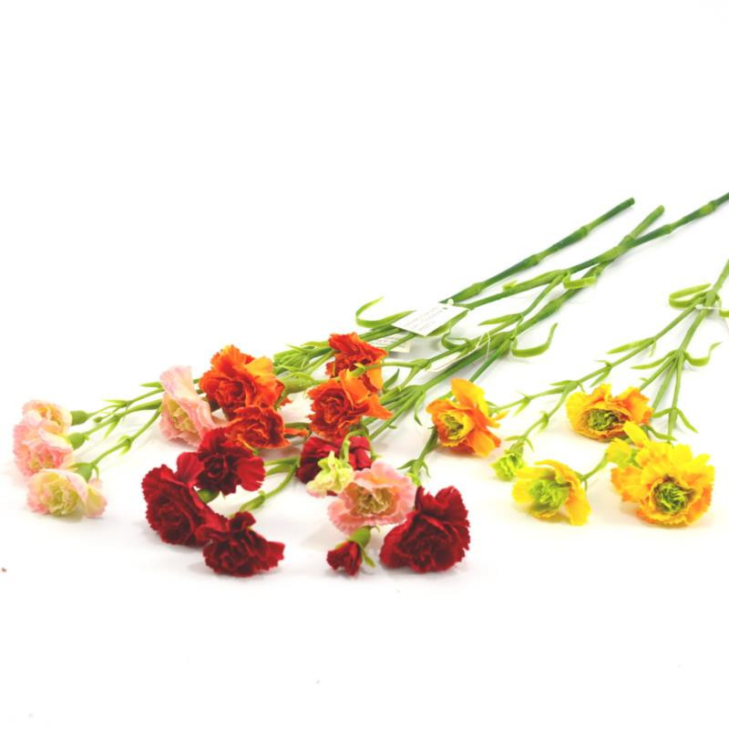 Kwiat sztuczny Goździk 70cm 07.4004 MIX