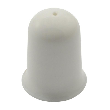 Solniczka Eva 5,5cm biała szkło hartowane