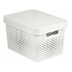 Pojemnik Infinity 17L z pokrywką biały Curver 2