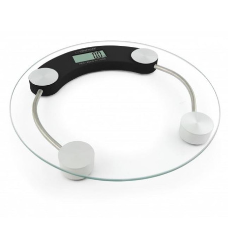 Waga łazienkowa Esperanza Jukari do 180kg 33cm czarna EBS007K