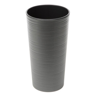 Doniczka Lilia dłuto 19cm h:36,4cm grafit 725-50