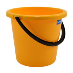 Wiadro 8L plastikowa z podziałką mix 509-00