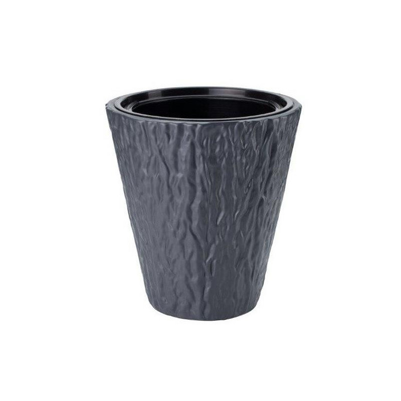 Doniczka Kora 30cm h:33,5cm antracyt 4630