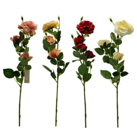 Kwiat sztuczny Róża 68cm 07.3057 mix