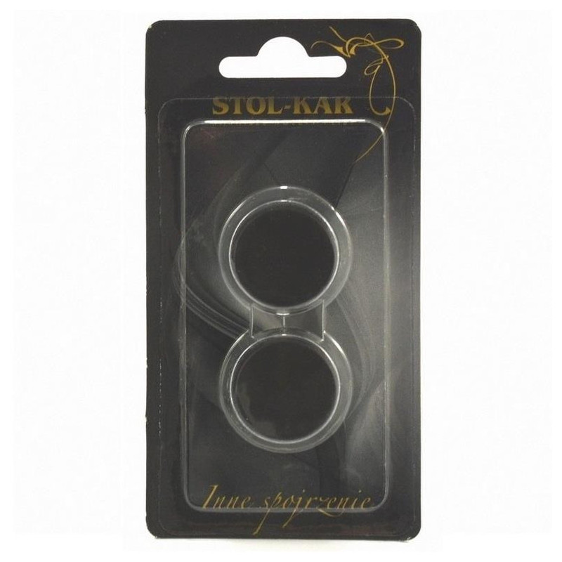 Końcówki 19 Luna czarny matt