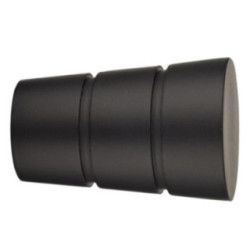 Końcówka 19 Walec basic czarny matt