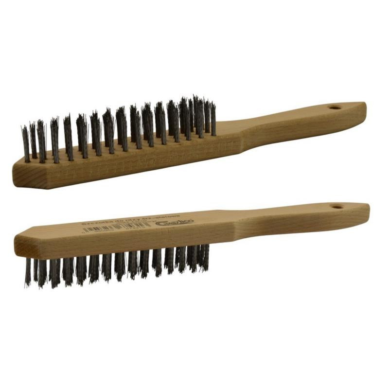 Szczotka do rdzy 4-rzędowa 01-447 stalowa