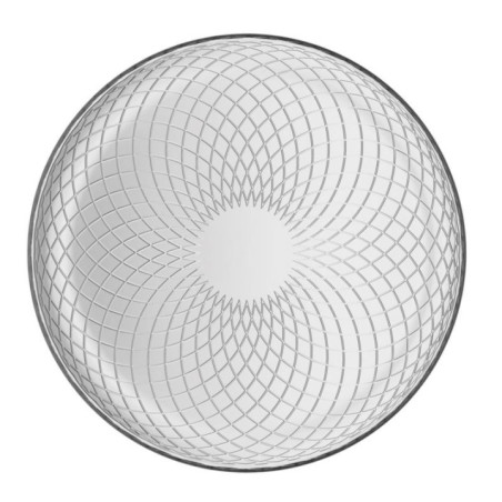 Talerz szklany płaski 30cm Elina 41448