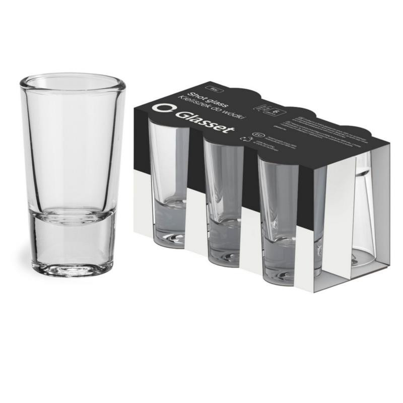 Kieliszki do wódki 25ml 6szt Roy