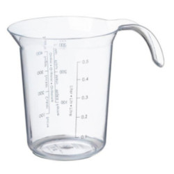 Dzbanek z miarką 0,5L plastikowy Palermo 3906