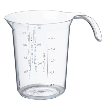 Dzbanek z miarką 0,5L plastikowy Palermo 3906