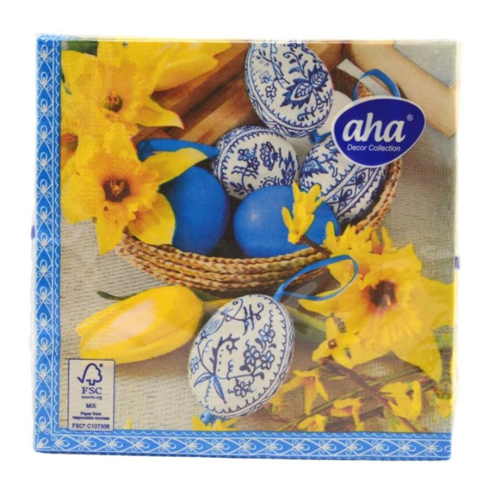 Serwetki 33x33/20szt Wielkanoc mix wzorów