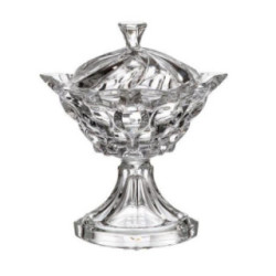 Bomboniera kryształ Bohemia Samba 25cm na nodze