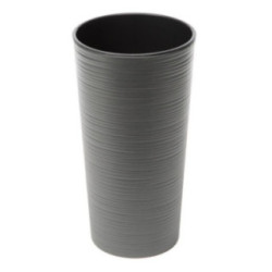 Doniczka Lilia dłuto 19cm h:36,4cm grafit 725-50